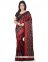 Art Silk Embroidered Work Classic Designer Saree