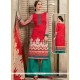 Print Work Palazzo Suit