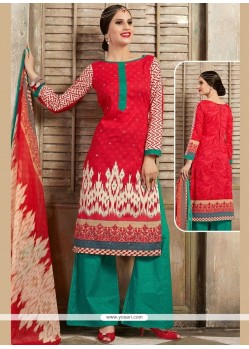 Print Work Palazzo Suit