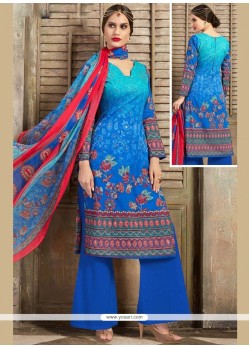 Print Work Palazzo Suit