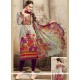 Cotton Multi Colour Churidar Suit