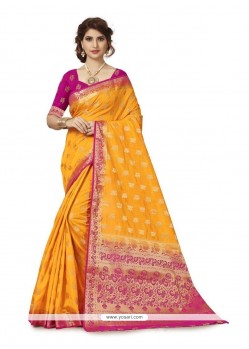 Weaving Work Traditional Designer Saree