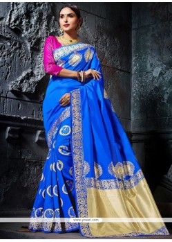 Art Silk Traditional Designer Saree