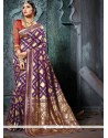 Art Silk Weaving Work Traditional Designer Saree