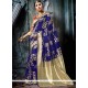 Navy Blue Designer Traditional Saree