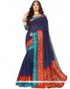 Woven Work Cotton Silk Casual Saree