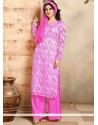 Brasso Georgette Print Work Designer Palazzo Suit