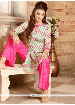 Multi Colour Print Work Brasso Georgette Designer Palazzo Suit