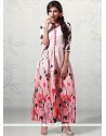 Cotton Multi Colour Print Work Party Wear Kurti