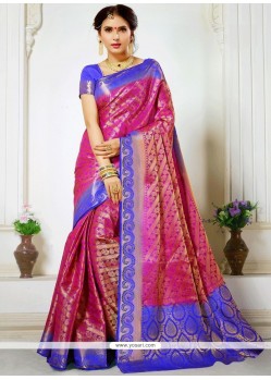 Rani Traditional Designer Saree