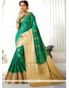 Green Art Silk Designer Traditional Saree