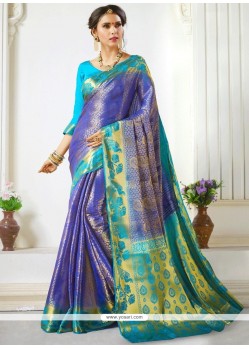 Art Silk Weaving Work Traditional Designer Saree