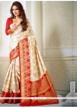 Art Silk Weaving Work Designer Traditional Saree