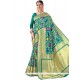 Sea Green Weaving Work Designer Traditional Saree