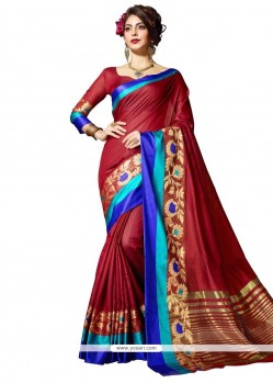 Weaving Work Designer Traditional Saree