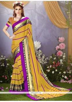 Woven Work Casual Saree