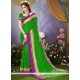 Cotton Silk Green Woven Work Casual Saree