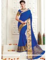 Blue Designer Traditional Saree