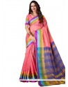 Cotton Silk Woven Work Casual Saree