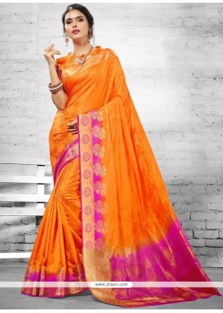 Woven Work Art Silk Traditional Saree