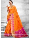 Woven Work Art Silk Traditional Saree