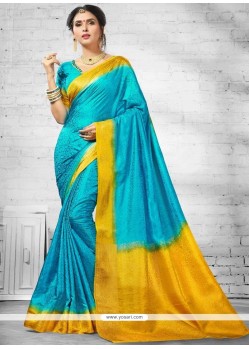 Art Silk Designer Traditional Saree