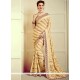 Cream Classic Designer Saree