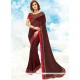 Patch Border Work Brasso Classic Saree