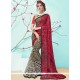 Faux Georgette Print Work Printed Saree