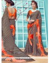 Faux Georgette Printed Saree