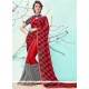 Print Work Faux Georgette Printed Saree