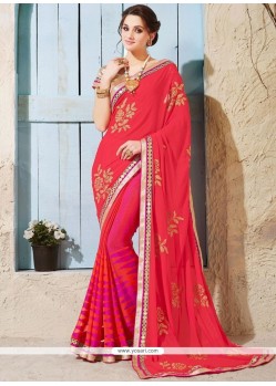 Embroidered Work Classic Designer Saree