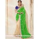 Net Designer Half N Half Saree