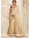 Patch Border Work Classic Designer Saree