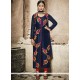 Krystle Dsouza Navy Blue Pant Style Suit