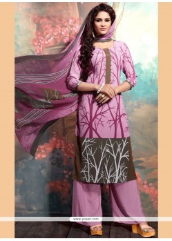 Print Work Palazzo Suit