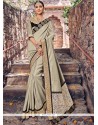 Net Embroidered Work Designer Traditional Saree