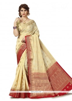 Weaving Work Designer Traditional Saree