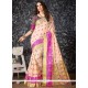 Cotton Silk Peach Traditional Saree