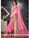 Pink Traditional Saree