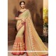 Embroidered Work Cotton Silk Traditional Saree