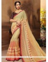 Embroidered Work Cotton Silk Traditional Saree