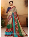 Embroidered Work Cotton Silk Traditional Saree