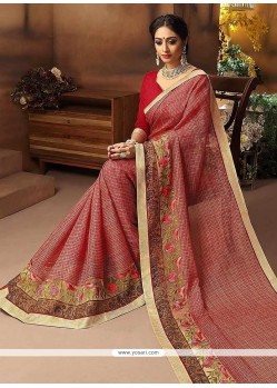 Red Traditional Saree