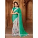 Print Work Faux Georgette Printed Saree