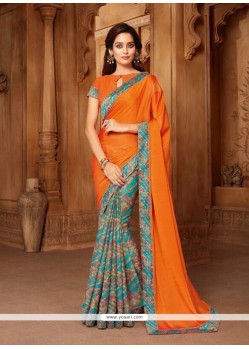 Print Work Printed Saree