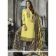 Print Work Cotton Palazzo Suit