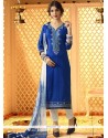 Embroidered Work Churidar Designer Suit