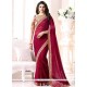 Prachi Desai Rani Patch Border Work Classic Saree