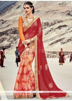 Shaded Saree For Festival